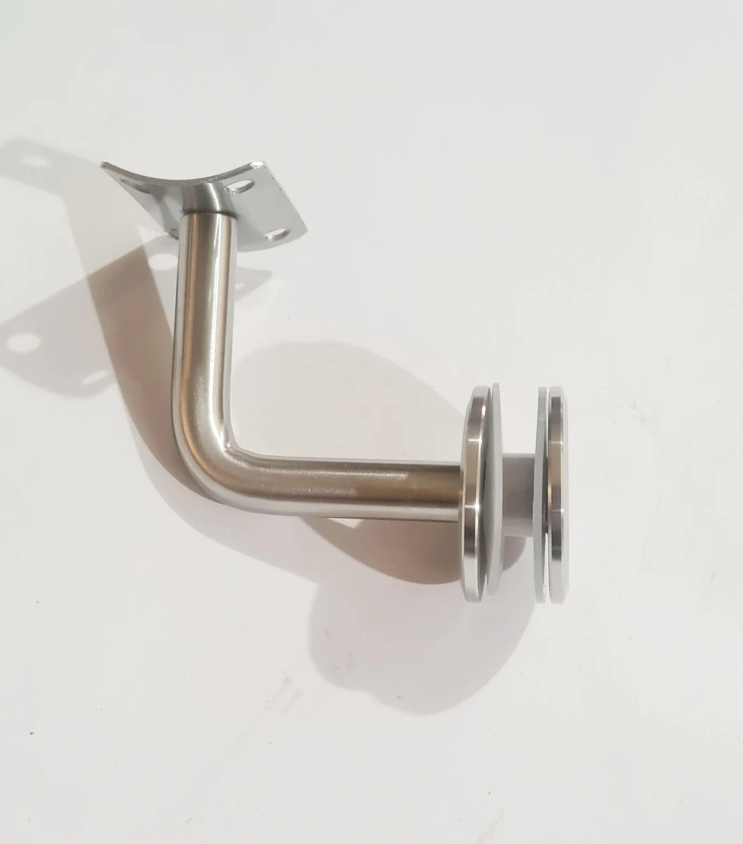 Stainless Steel 304 Stair Handrail Bracket Glass Railing Fitting for Round Tube