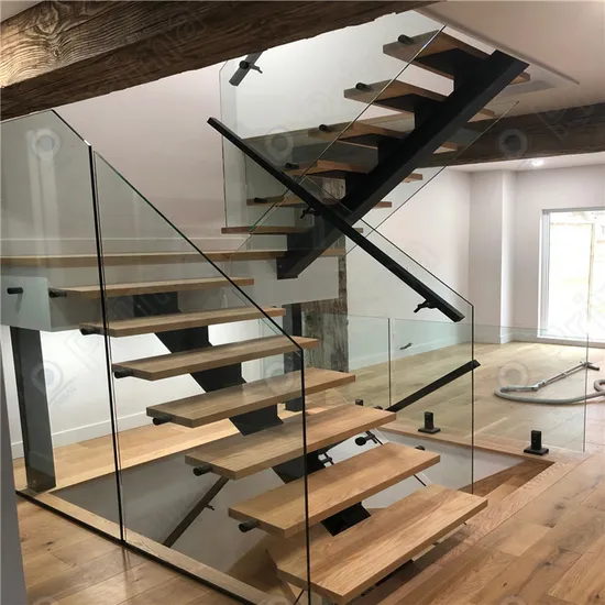Garde-corps en verre de broche de câble de balcon d'escalier de la Chine en acier inoxydable stratifié modulaire extérieur