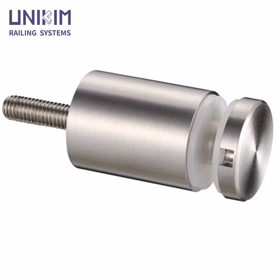 Raccords de serrage en verre pour balustrade de pont de support de main courante en alliage de zinc